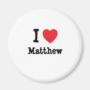 I Liebe Matthew T - Shirt Magnet