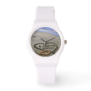 I Liebe Maui Armbanduhr