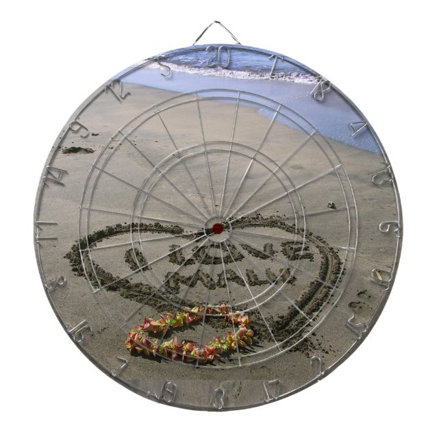 I Liebe Maui Dartscheibe (vorne)