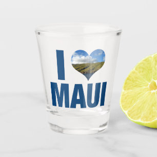 I Liebe Maui Hawaii Niedlich Hawaiianischer Urlaub Schnapsglas