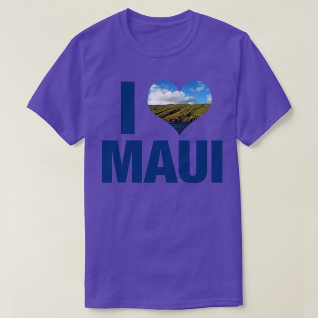 I Liebe Maui T-Shirt (Design vorne)