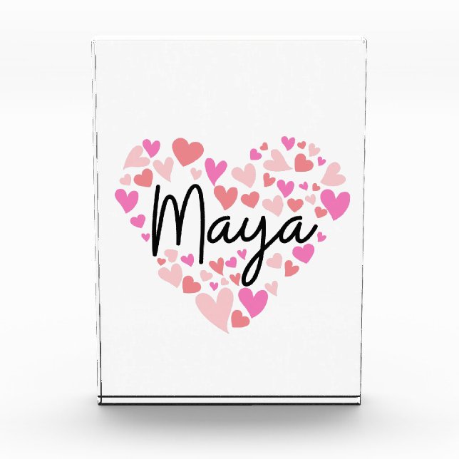 I Liebe Maya Fotoblock (Vorderseite)