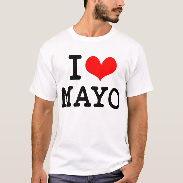 I Liebe MAYO T-Shirt (Vorderseite)
