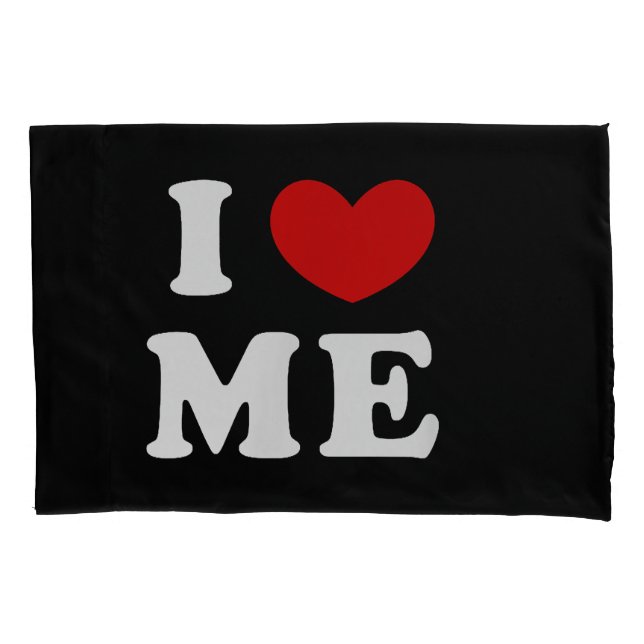 I LIEBE ME KISSENBEZUG (Vorderseite)
