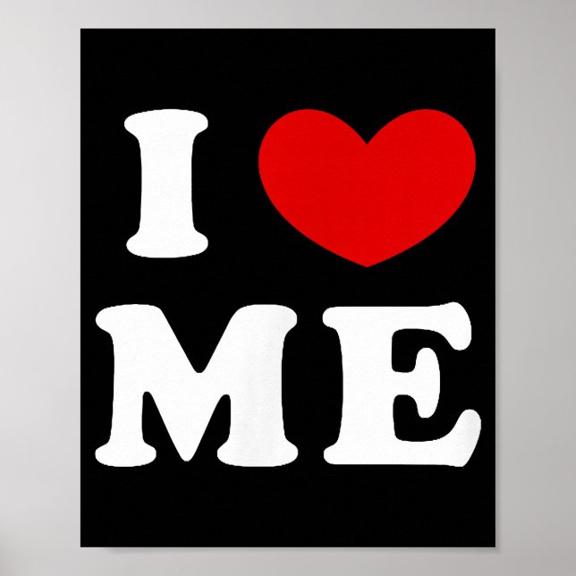 I LIEBE ME POSTER (Vorne)