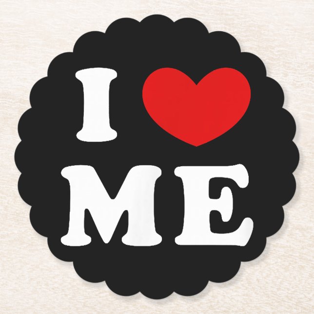 I LIEBE ME UNTERSETZER (Vorderseite)