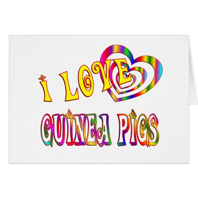 I LIEBE-MEERSCHWEINCHEN (Vorderseite (Horizontal))