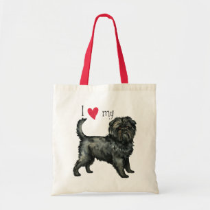 I Liebe mein Affenpinscher Tragetasche