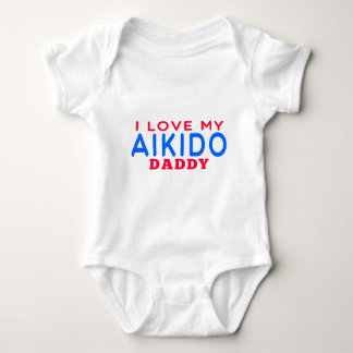 I Liebe mein Aikido-Vati Baby Strampler