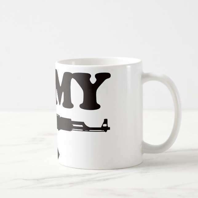 I Liebe mein AK47 Kaffeetasse (Rechts)