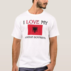 I Liebe mein albanischer Freund T-Shirt