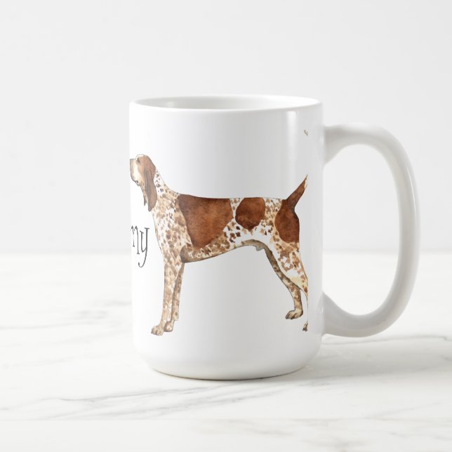 I Liebe mein amerikanisches EnglischCoonhound Tasse (Rechts)