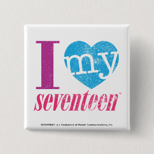 I Liebe mein Aqua 17 Button
