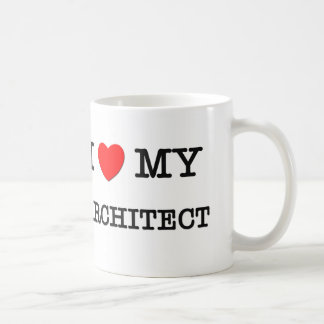 I Liebe mein ARCHITEKT Kaffeetasse