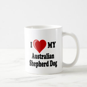 I Liebe mein australischer Schäfer-Hund Tasse