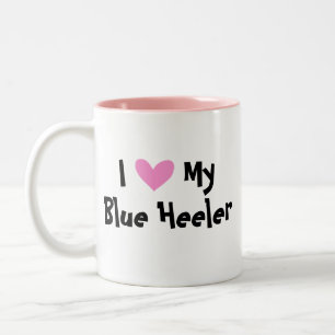 I Liebe mein australischer Viehhund/Kelpie Zweifarbige Tasse