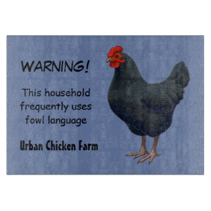 I Liebe Mein Australorhühnchen Schneidebrett