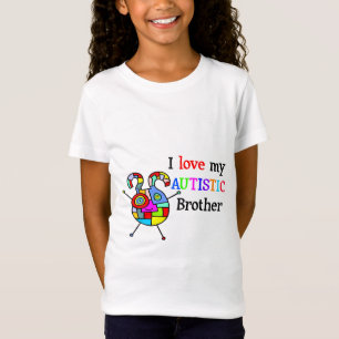 I Liebe mein autistischer Bruder T-Shirt