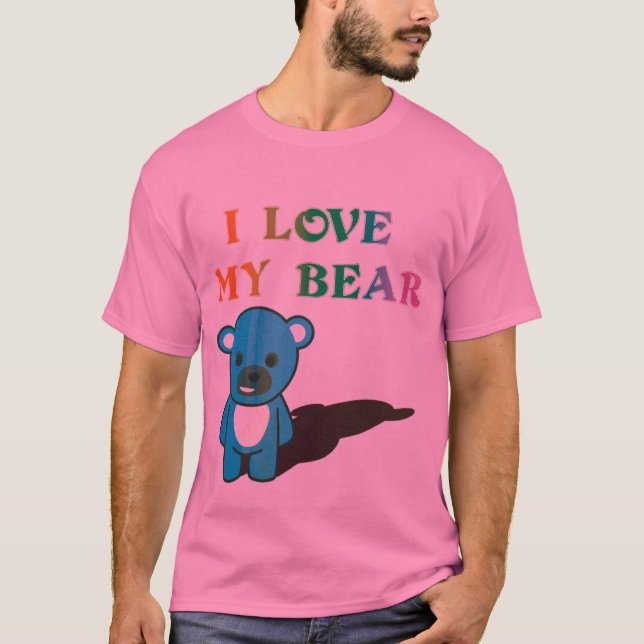 I Liebe mein Bär T-Shirt (Vorderseite)
