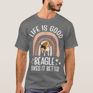 I Liebe Mein Beagle Niedlich Beste Beagle Mama je T-Shirt