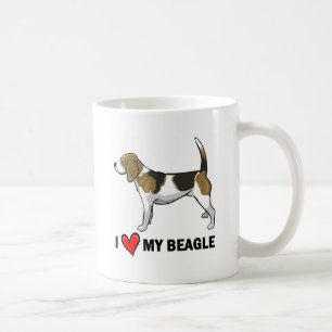 I Liebe mein Beagle Tasse