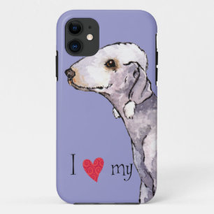 I Liebe mein Bedlington Terrier Case-Mate iPhone Hülle