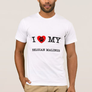 I LIEBE MEIN BELGIER MALINOIS T-Shirt