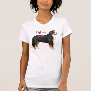 I Liebe mein Bernese Gebirgshund T-Shirt