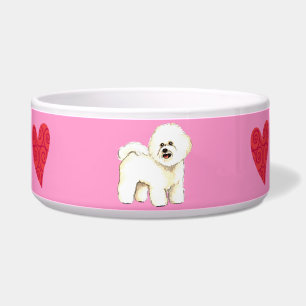 I Liebe mein Bichon Frise Napf