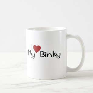 I Liebe mein Binky Tasse