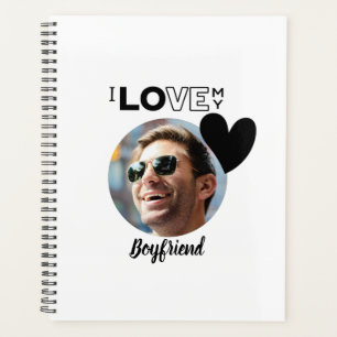 I Liebe Mein BOYFRIEND Foto Geschenk USB Verlobte- Planer
