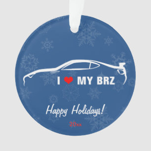 I Liebe mein BRZ Ornament