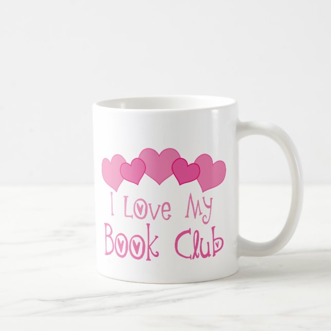 I Liebe mein Buch-Verein Tasse (Rechts)
