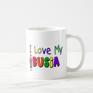 I Liebe mein Busia (polnische Großmutter) Tasse
