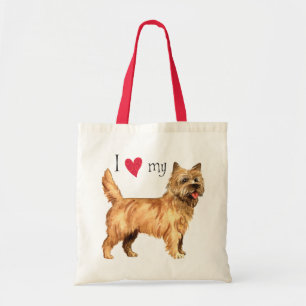 I Liebe mein Cairn-Terrier Tragetasche