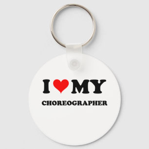 I Liebe mein Choreograf Schlüsselanhänger