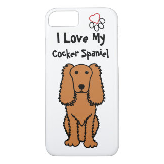 I Liebe mein Cockerspaniel-Telefon-Kasten Case-Mate iPhone Hülle