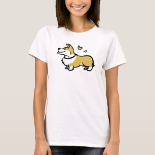 I Liebe mein Corgi-Shirt T-Shirt