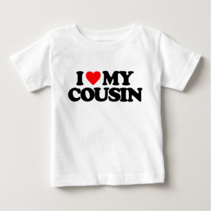 I LIEBE MEIN COUSIN BABY T-SHIRT