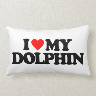 I LIEBE MEIN DELPHIN LENDENKISSEN