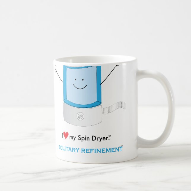 I Liebe mein Drehbeschleunigungs-Trockner Tasse (Rechts)