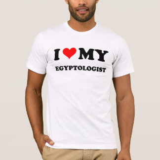 I Liebe mein Egyptologist T-Shirt