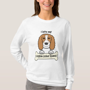 I Liebe mein englischer Cockerspaniel T-Shirt