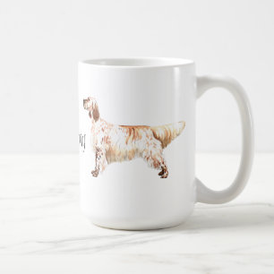 I Liebe mein englischer Setzer Tasse