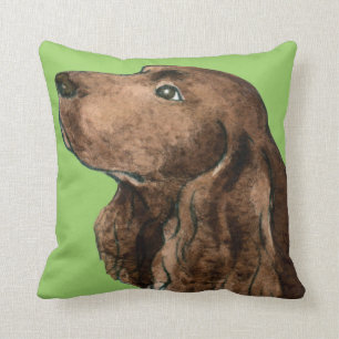 I Liebe mein FeldSpaniel Kissen