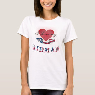 I Liebe mein Flieger T-Shirt