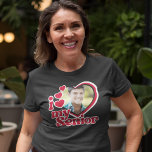 I Liebe Mein Foto in der Führungsriege T-Shirt<br><div class="desc">Zeigen Sie Ihrem Absolvent wie stolz Sie sind mit diesem I Liebe My Senior Foto Shirt! Einfach ein Foto hochladen und Zazzle druckt es für Sie auf ein Shirt. Bestelle noch heute!</div>
