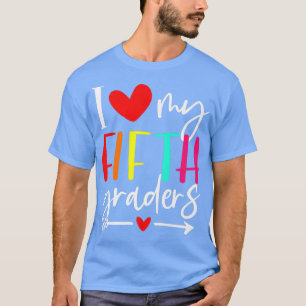 I Liebe Mein Fünftklässler Valentinstag Happy 100  T-Shirt