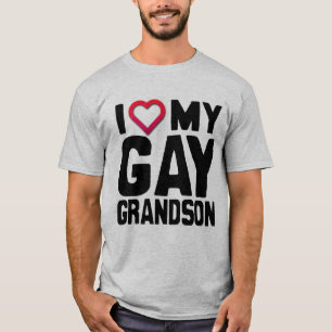 I LIEBE MEIN GAY GRANDSON - T-Shirt