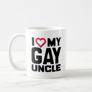 I LIEBE MEIN GAY UNCLE -.pnng Kaffeetasse